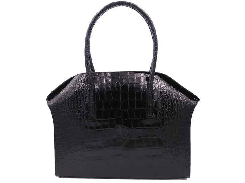 Carmen - Large Tote in Orinoco - Black