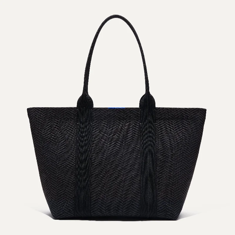 The Essential Tote - Shadow Black