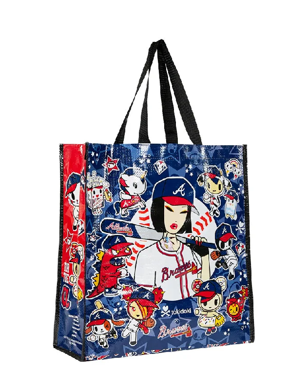 tokidoki x MLB Atlanta Braves Vinyl Tote