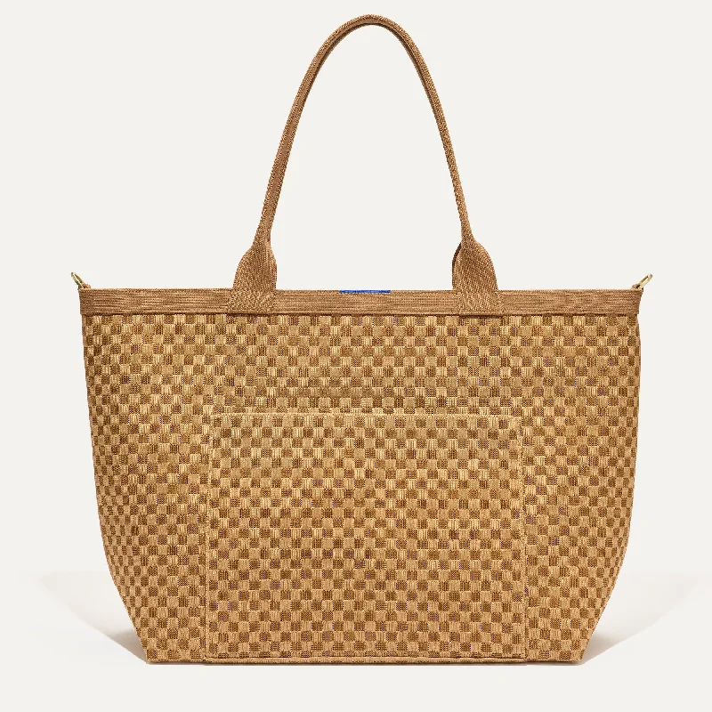 The Zip Travel Tote - Hazelnut