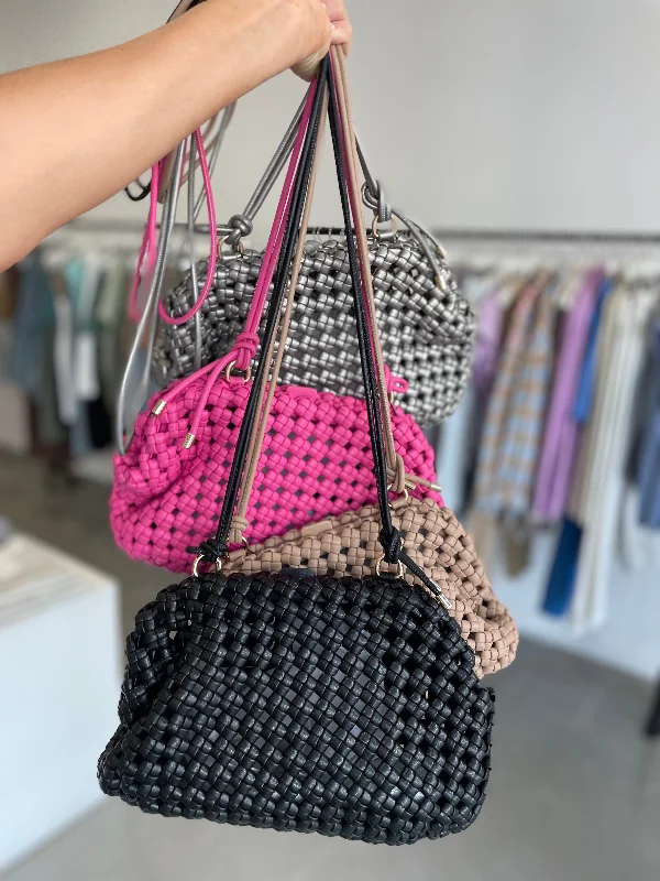 Braided Crossbody Bag