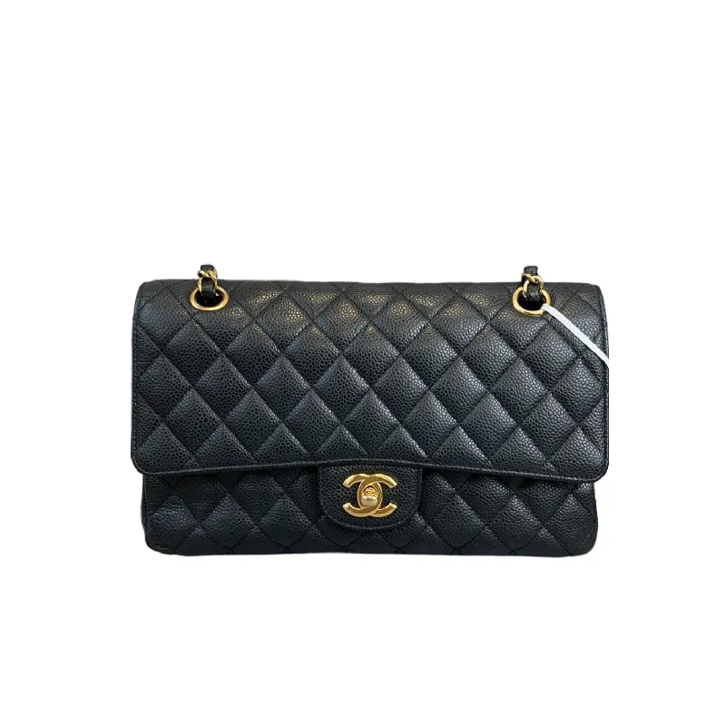 Classic Flap Caviar Medium Black GHW