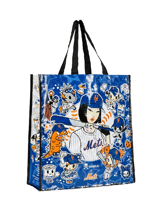 tokidoki x MLB New York Mets Vinyl Tote