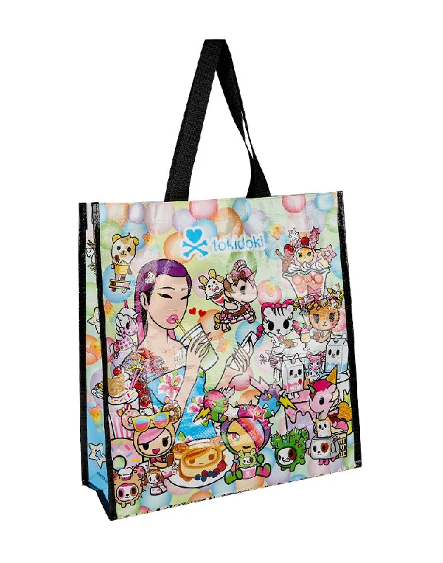 tokidoki Sweet Cafe Vinyl Tote