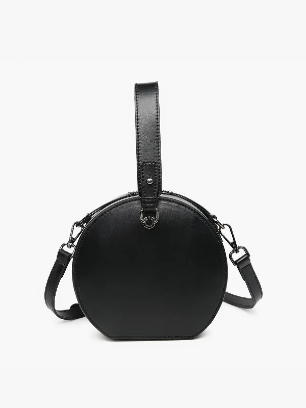 Copenhagen Rounded Crossbody w/ Detailed Edge