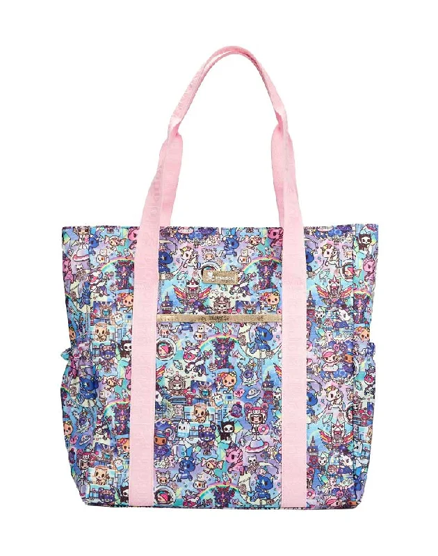 Digital Princess Side Pocket Tote