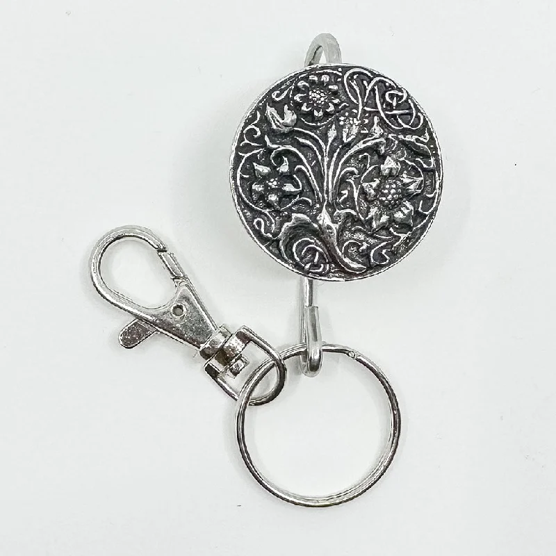 Key Ring Purse Hook, Wildflower