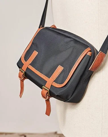 Cool Nylon Mens Small Side Bag Satchel Messenger Bag Courier Bag Postman Bag for Men