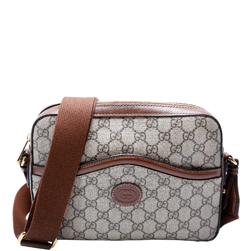 Interlocking GG Messenger Brown