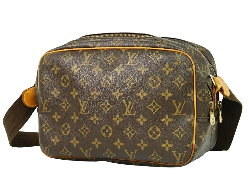 Louis Vuitton Brown Canvas Reporter pm shoulder bag