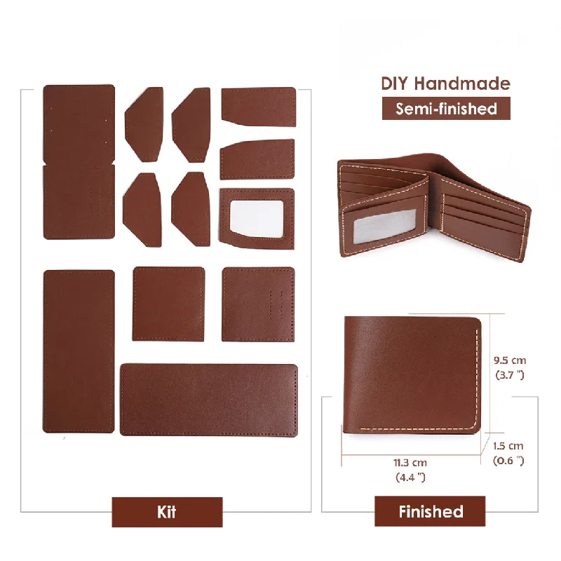 POPSEWING® Men Leather Wallet DIY Kit