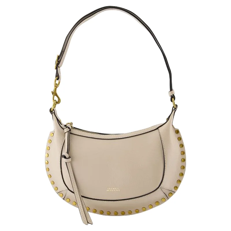 Oskan Moon Purse - Isabel Marant - Leather - Light Beige