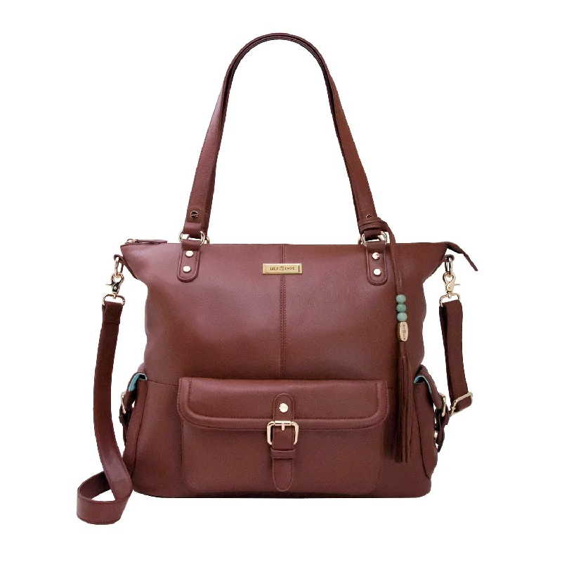 Meggan Convertible Tote (Leather)