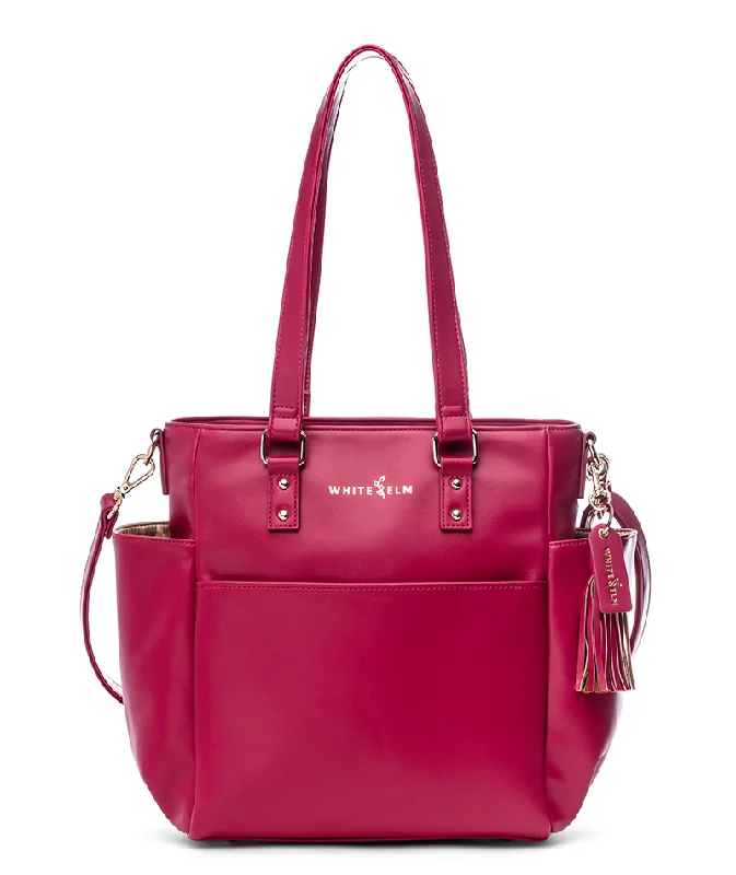 Carina Tote Bag - Cranberry - [OUTLET RETIRED FINAL SALE]