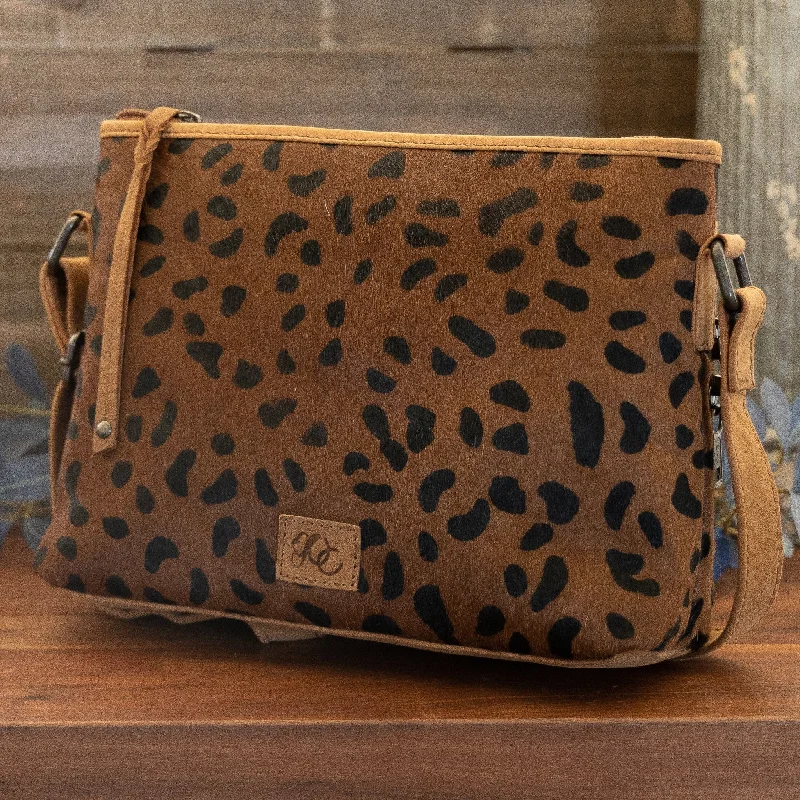 Concealed Carry Jeri Cheetah Crossbody by UC Leather