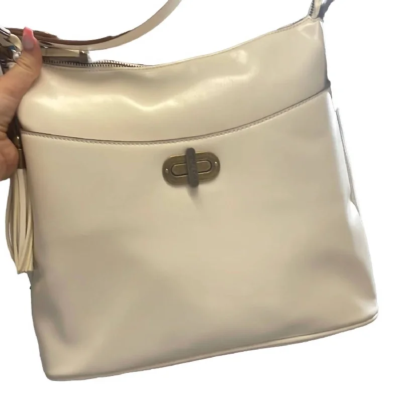 Conceal And Carry Purse In White