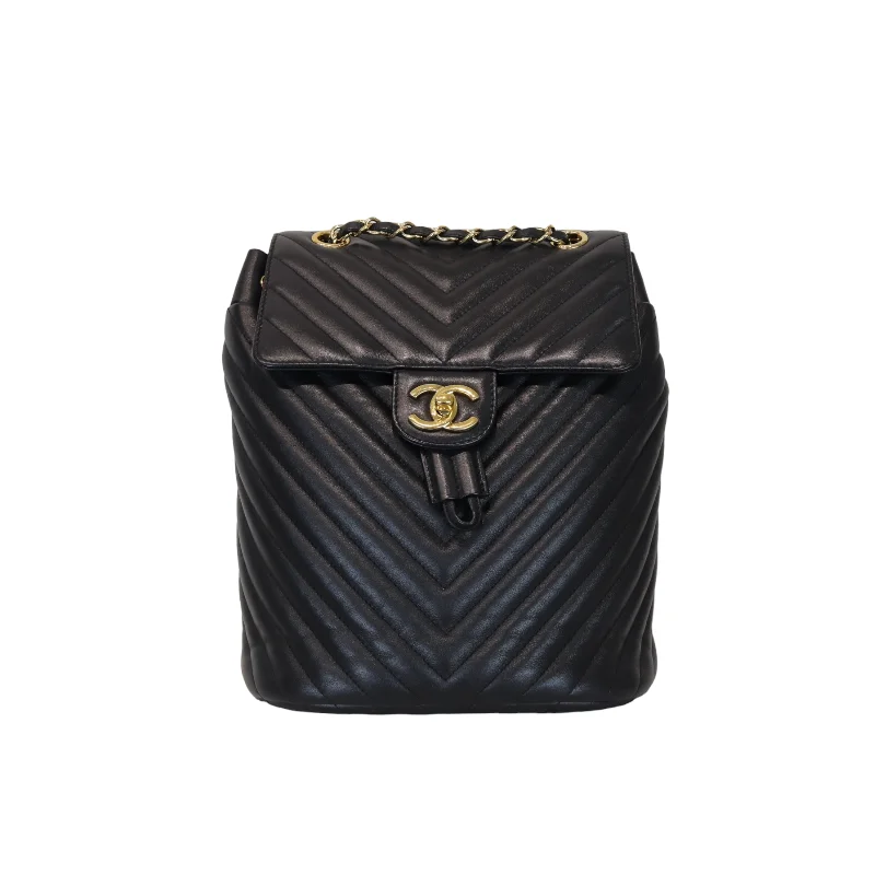 Small Chevron Urban Spirit Black GHW