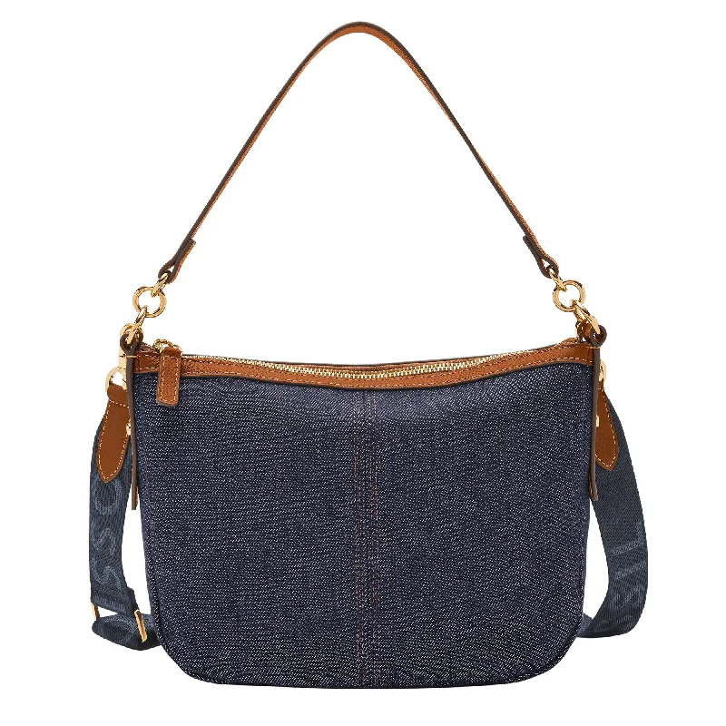 Jolie Denim Crossbody Bag