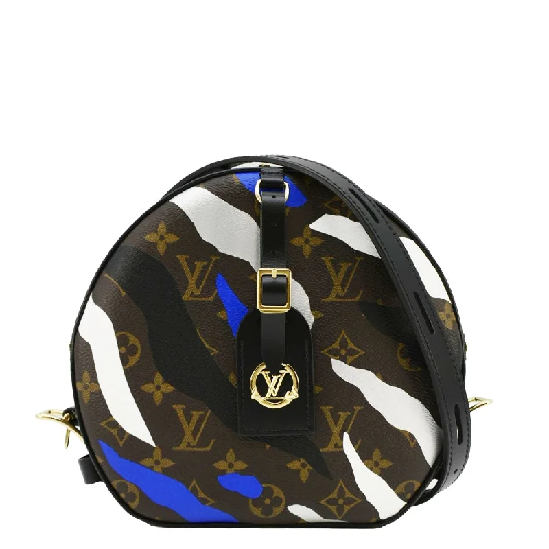 LOUIS VUITTON Boite Chapeau Souple LOL Monogram Canvas Shoulder Bag Brown