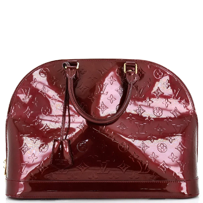 Louis Vuitton Alma Handbag Vernis Gm