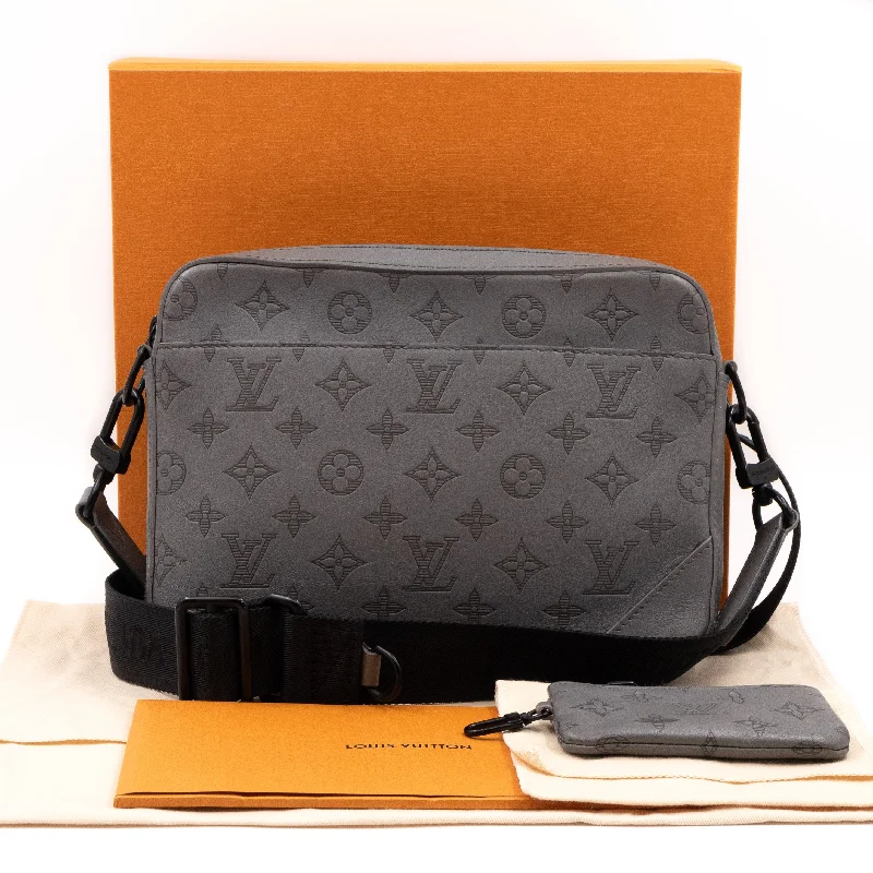 Duo Messenger Monogram Shadow Anthracite