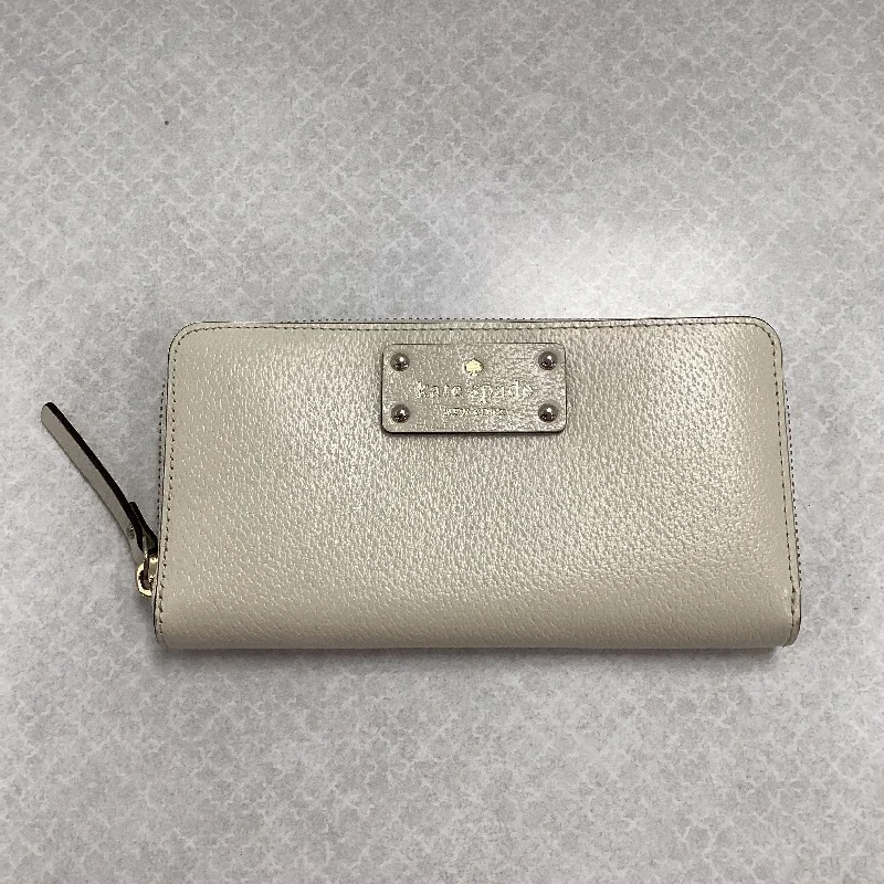 Wallet Designer By Kate Spade In Cream, Size:Medium