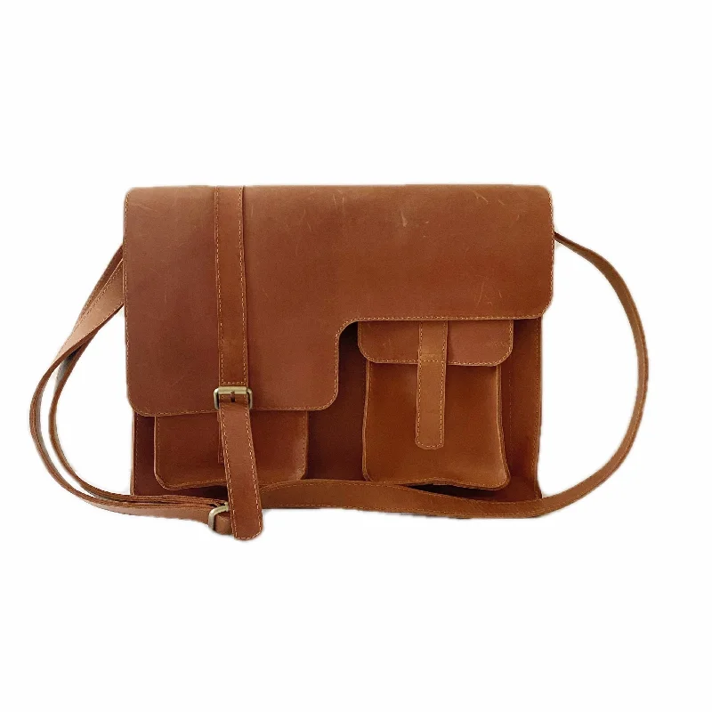 MICHU MESSENGER: Rust Brown