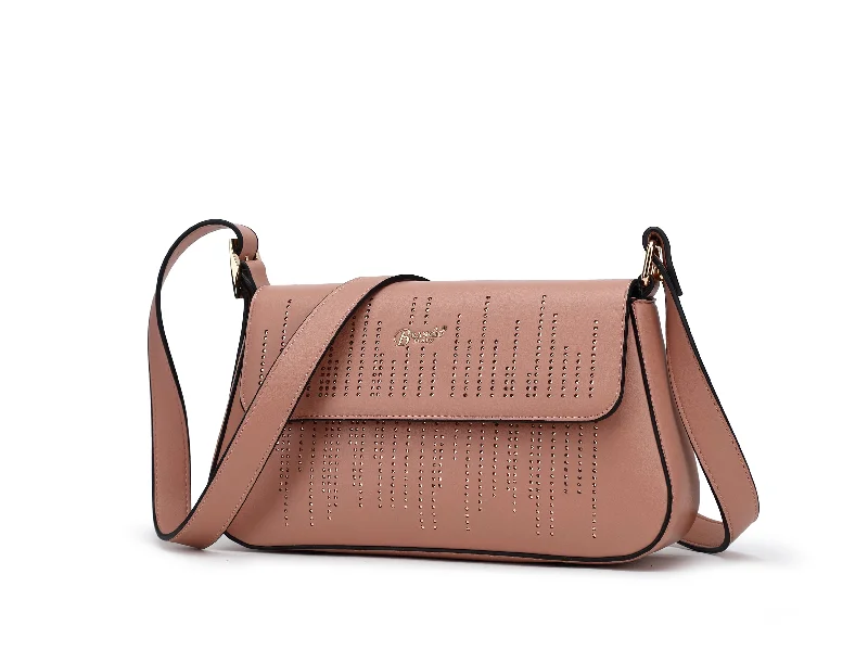 Rainy Night Vegan Leather CrossBody Bag