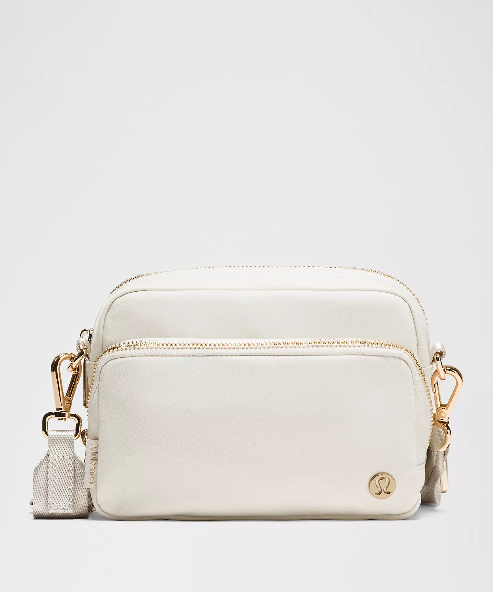 Everywhere Crossbody Bag 2L Metal Hardware | Bone/Gold