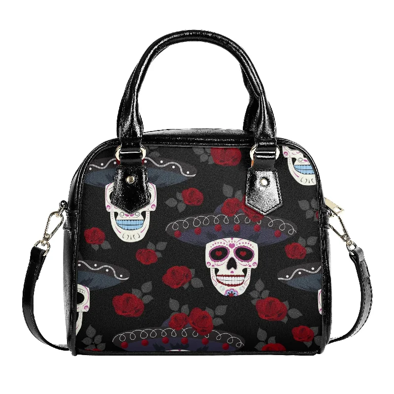 Mexican Skull Shoulder Handbag