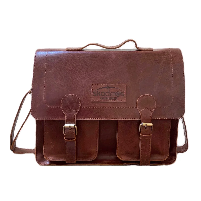 ABITI MESSENGER BAG: Burgundy