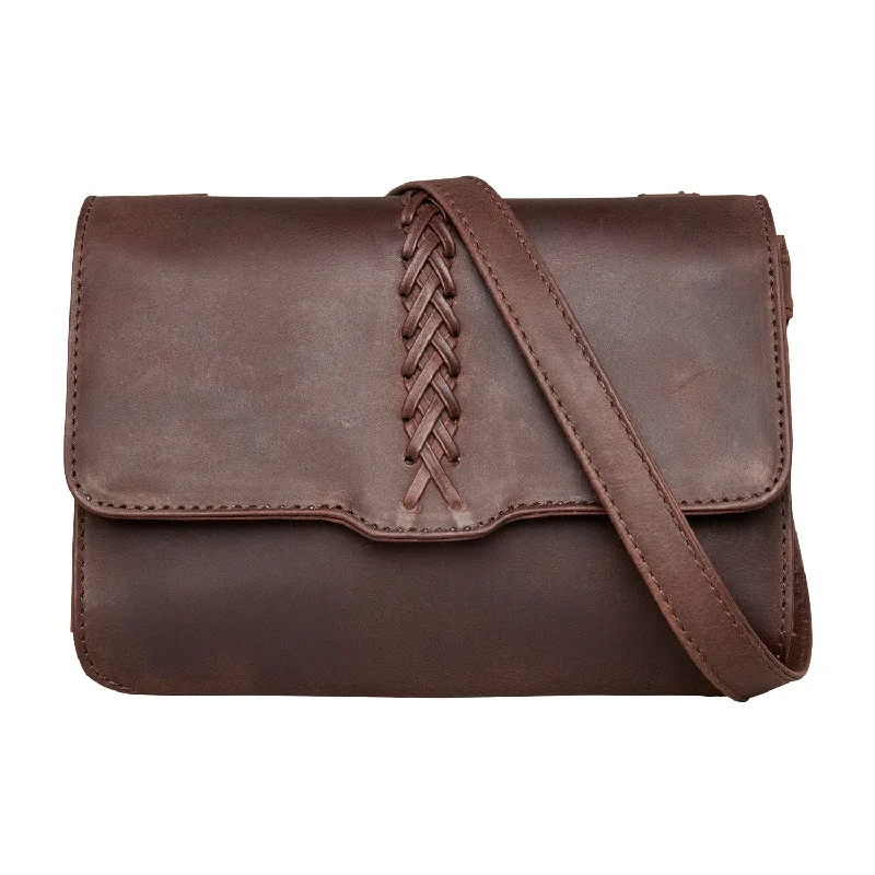 Concealed Carry Jolene Leather Crossbody Organizer by Lady Conceal