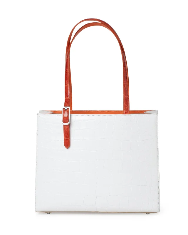 Rubey Mini Tote - White