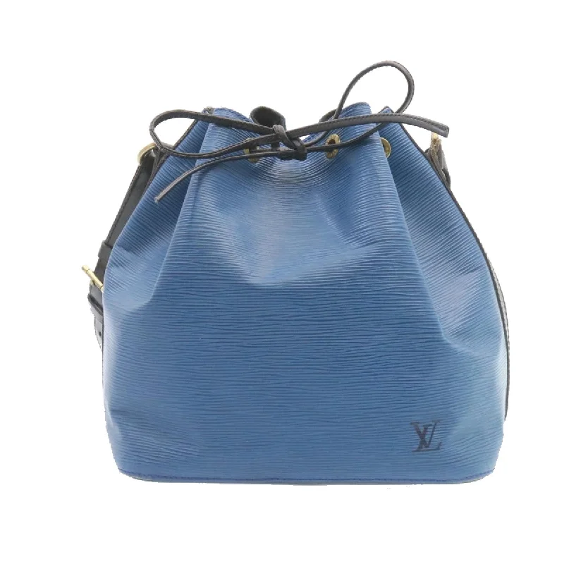 Louis Vuitton Bicolor Leather Petit Noe shoulder bag