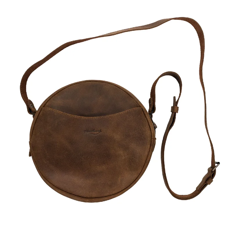 Female Rounded Crossbody Hand Bag