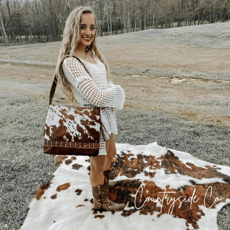 Couture Cowgirl Cowhide Purse by Countryside Co.