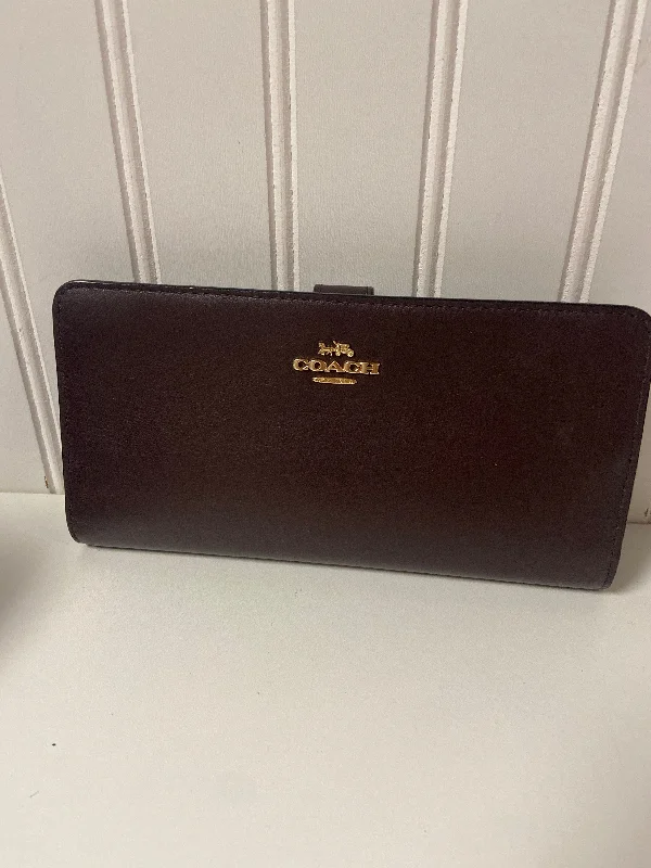 Wallet Designer By Coach, Size: Large