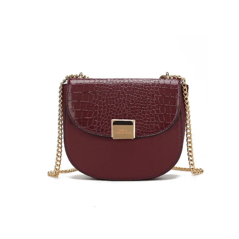 Brooklyn Embossed Crossbody Bag