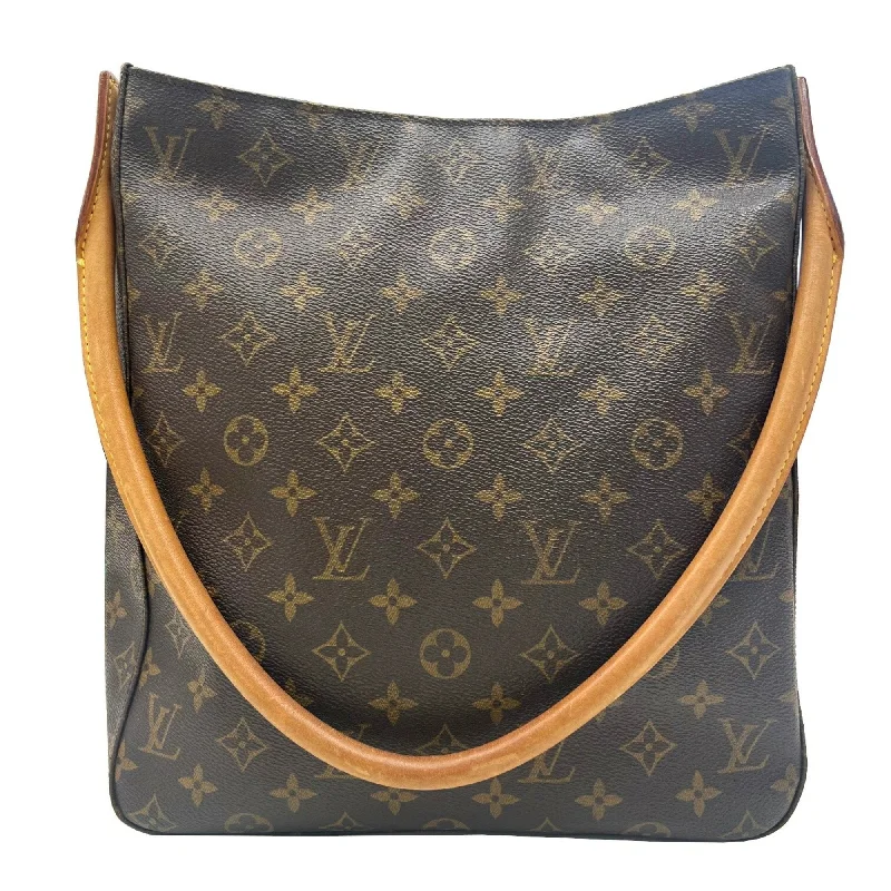 Louis Vuitton Brown Canvas Looping GM shoulder bag